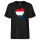 Herren T-Shirt Niederlande Flagge Herz
