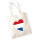 Jutebeutel Niederlande Flagge Herz 10 Liter