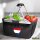 Einkaufskorb faltbar Niederlande Flagge Herz 20 Liter Black