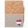 Notizbuch A5 Niederlande Flagge Herz 80 Blatt inkl. Kugelschreiber