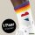 Unisex Socken Niederlande Flagge Herz Baumwolle