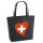 Filzshopper Schweiz Flagge Herz, 22 Liter