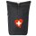 Kurierrucksack Schweiz Flagge Herz 30-44 Liter Black Melange