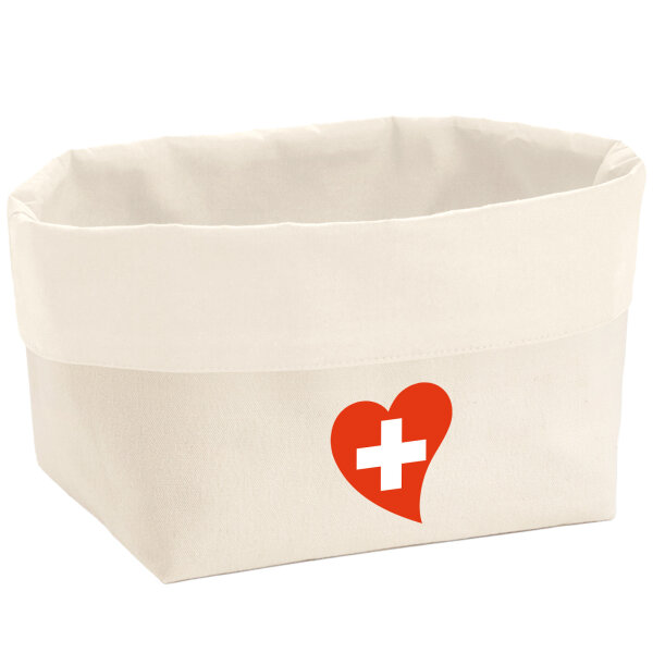 Organizer Schweiz Flagge Herz