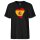 Herren T-Shirt Spanien Flagge Herz