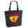 Filz Shopper Spanien Flagge Herz 22 Liter