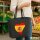 Filzshopper Spanien Flagge Herz, 22 Liter