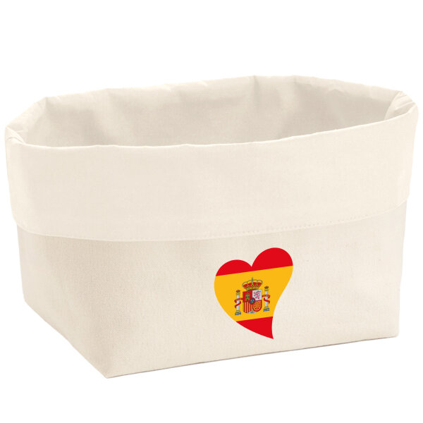 Organizer Spanien Flagge Herz