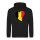 Unisex Hoodie Belgien Flagge Herz