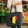 Filz Shopper Belgien Flagge Herz 22 Liter