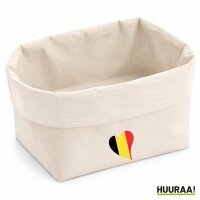Organizer Belgien Flagge Herz
