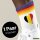 Unisex Socken Belgien Flagge Herz Baumwolle