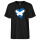 Herren T-Shirt Schottland Flagge Herz