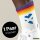 Unisex Socken Schottland Flagge Herz Baumwolle