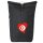 Kurierrucksack Tunesien Flagge Herz 30-44 Liter Black Melange