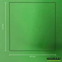 Kissen Ägypten Flagge Herz 40x40cm