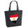 Filz Shopper Ägypten Flagge Herz 22 Liter