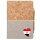 Notizbuch A5 Ägypten Flagge Herz 80 Blatt inkl. Kugelschreiber