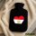 Wärmflasche Ägypten Flagge Herz