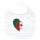 Baby Lätzchen Algerien Flagge Herz Klettverschluss