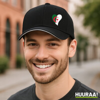 Kappe Algerien Flagge Herz