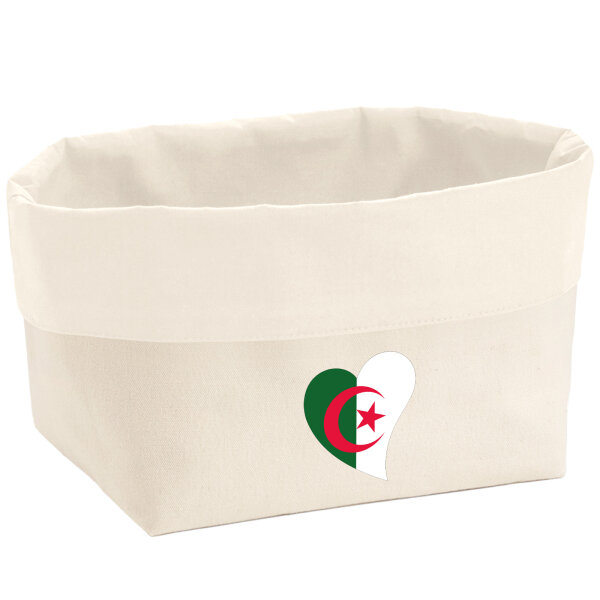 Organizer Algerien Flagge Herz