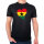 Herren T-Shirt Ghana Flagge Herz
