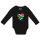 Baby Body Südafrika Flagge Herz