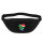 Bauchtasche Südafrika Flagge Herz 2,5 Liter Black