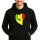 Unisex Hoodie Senegal Flagge Herz