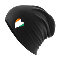 Beanie Elfenbeinküste Flagge Herz