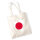 Jutebeutel Japan Flagge Herz 10 Liter
