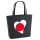 Filz Shopper Japan Flagge Herz 22 Liter
