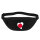 Bauchtasche Japan Flagge Herz 2,5 Liter Black