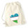 Turnbeutel Usbekistan Flagge Herz 12 Liter
