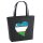 Filzshopper Usbekistan Flagge Herz, 22 Liter