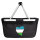 Einkaufskorb faltbar Usbekistan Flagge Herz 20 Liter Black