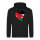 Unisex Hoodie Jordanien Flagge Herz