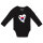Baby Body Südkorea Flagge Herz
