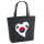 Filz Shopper Südkorea Flagge Herz 22 Liter