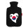 Wärmflasche Südkorea Flagge Herz