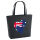 Filz Shopper Australien Flagge Herz 22 Liter