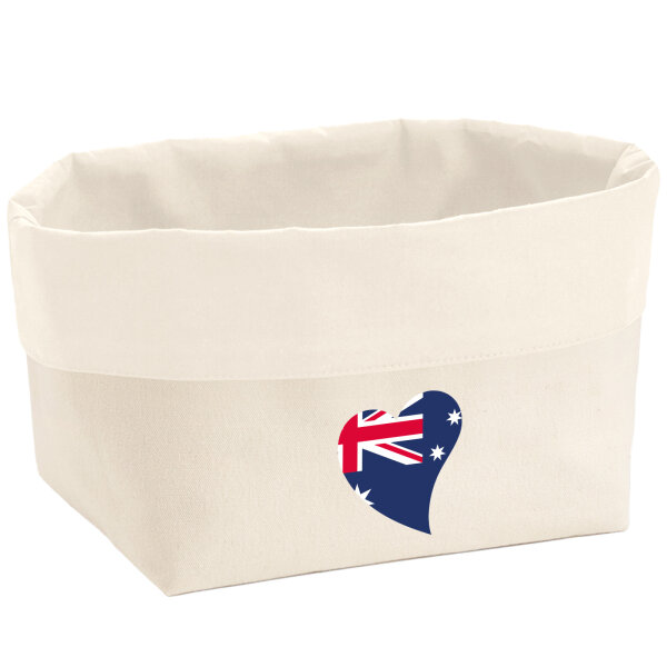 Organizer Australien Flagge Herz