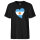 Herren T-Shirt Argentinien Flagge Herz