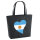 Filz Shopper Argentinien Flagge Herz 22 Liter