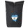 Kurierrucksack Argentinien Flagge Herz 30-44 Liter Black Melange