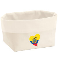 Organizer Ecuador Flagge Herz