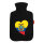 Wärmflasche Ecuador Flagge Herz
