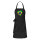 Schürze Brasilien Flagge Herz mit Taschen