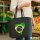 Filz Shopper Brasilien Flagge Herz 22 Liter